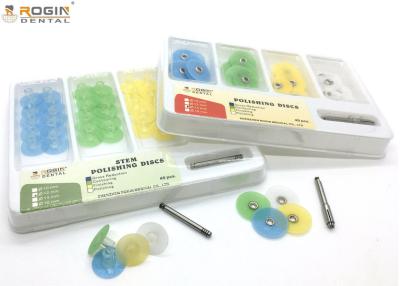 China Different Sizes Resine Dental Polishing Discs Composite Kit Polishing With Stem for sale