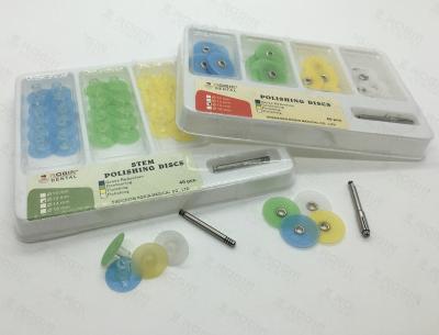 China Plastic Dental Polishing Discs , Composite Polishing Kit 10mm / 12mm / 14mm / 16mm for sale