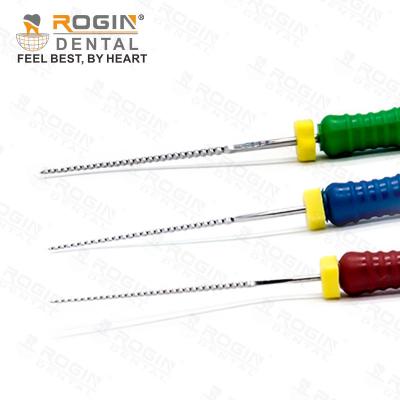 China 15-40# 45-80# Dental Root Canal Files Stainless Steel K Files for sale