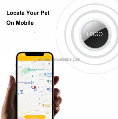 China IOS iSearching App Customizable Logo The Finder Smart Lightweight Pet Lost Prevention GPS Tracker For Dog Cats Location for sale