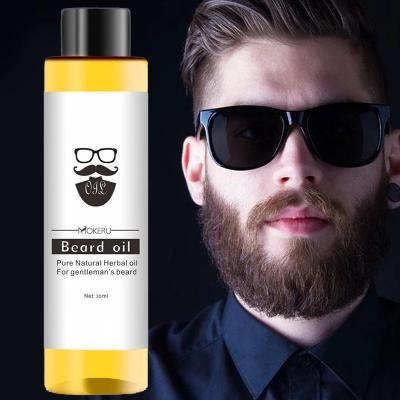 China Beard Grow Oil 30ml Natural Organic Thick Beard Oil Beard Care Anti-Flaking During Moisturizing Beauty Beard Growth Spray for sale