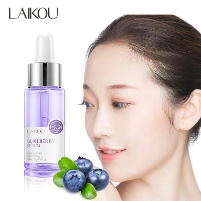 China Acne Treatment Blueberry Skin Wrinkle Face Serum Shrink Essence Bright Serum Anti Plumps Moisturize Anti Aging Face Care for sale