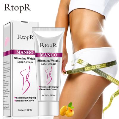 China Weight Loss Mango Women Body Slimming Cream Women Fast Fat Burning Weight Loss Cream Slimming Waist Belly Slim Cream for sale