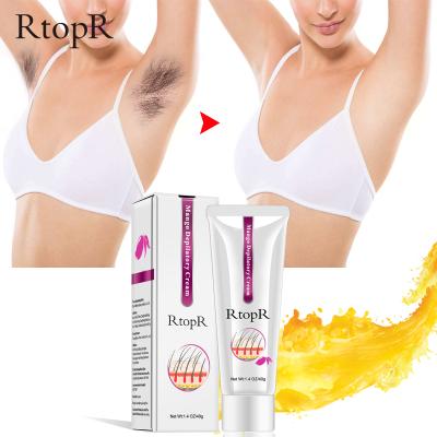 China Hair Removal RtopR Hair Removal Cream For Body Facial Hair Removal Painless Effective Remove Armpit Leg Hair for sale