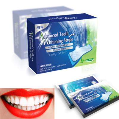 China 28Pcs/14Pair Gel White Teeth Whitening Strips Oral Hygiene Care Dental Kit Teeth Strips Whitening Dental Tools M22 for sale