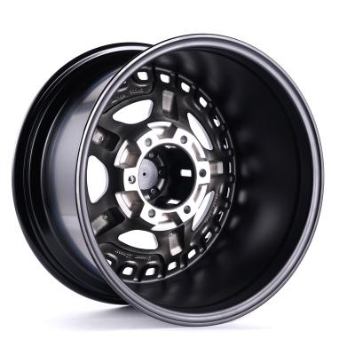 China ALLOY 20 Inch SUV Off Road Alloy Car Rims 6 Hooks 6 Holes 20X9 PCD 6X139.7 4X4 Off Road Wheels Rims for sale