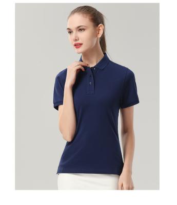 China 2023 Best Selling Anti-Wrinkle 2023 Various Color 160gsm Ladies Shanghai Factory Various Sports Polo Shirt Sizing for sale