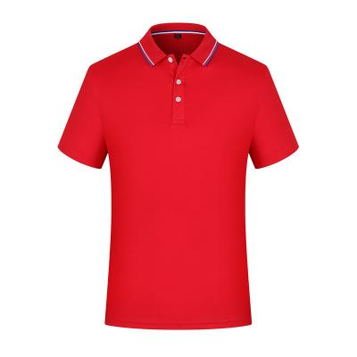 China 2023 Best Selling Anti-wrinkle Red Various Colors Pique 180gsm Ladies Shanghai Factory Sport Polo Shirt for sale