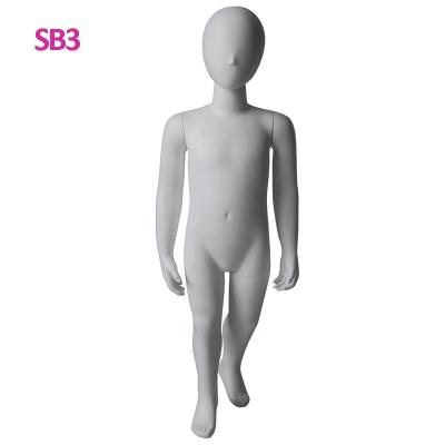 China Cheap Fashion Kids Fiberglass Mannequin For Kids Clothes Display for sale