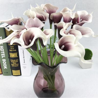 China 1pc Artificial PU Flowers Wedding Decoration PU Flowers Bouquets Home Autumn Decoration Artificial Plants Flores 34CM for sale