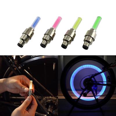 China Night Time Bike Firefly Car Wheel Light Colorful Led Bicycle Valve Mount Light For Motorbicycle Wheel Spokes for sale