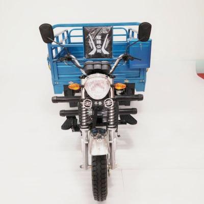 China Cargo China Best Price 500-12 Tire Dump Motorized Motorcycle Gasoline Cargo Tricycle for sale