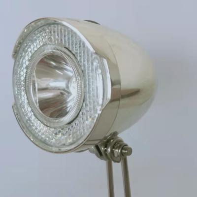 China High Quality Waterproof Bicyle Light Silver Bicycle LED Head Light Made in China for sale