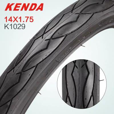 China 2019 Hot Sale Children's Bicycle Parts 14x1.75 Rubber Tire KENDA K1029 Black For Children's Bike for sale