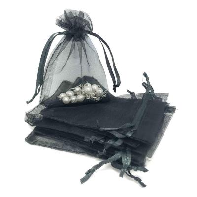 Cina Promotion Mixed Colors Organza Drawstring Jewelry Pouches Wedding Party Christmas Favor Gift Carrier Bags in vendita