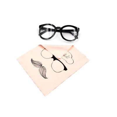 Κίνα Eco-Friendly Microfiber New Design Printing Microfiber Cleaner Wiping Cloth for Glasses and Watch προς πώληση