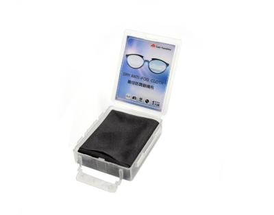 China Eyewear Anti Fog Cloth Visible Effect Microfiber For Optical Glasses for sale