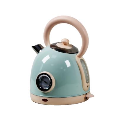 China Heater 360 Degree 1.3L Food Grade Electric Water Kettle Low Rotation Electric Car Maker Electric Kettle for sale