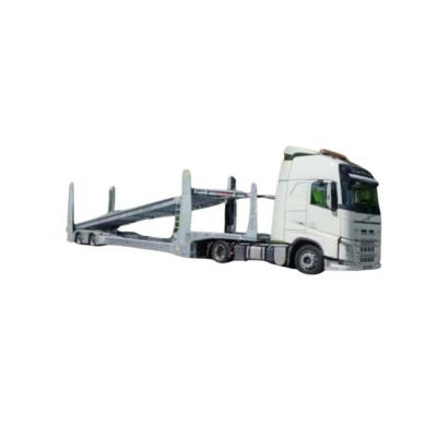 China 8 Tire Heavy Duty Hydraulic Car Hauler/Carrier/Holder Carrier 2 Axles Semi Trailer for sale