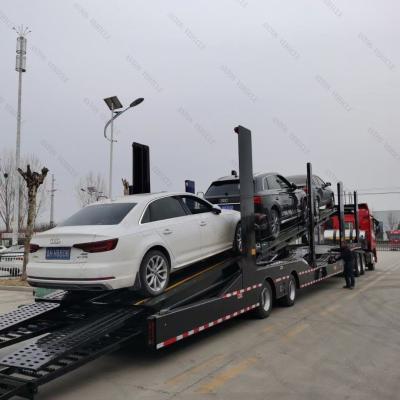 China Heavy Duty 2 Axles Cars Transport Semi Truck Trailer Car Transporter/ Carrier Semi Trailer for Car Delivery for sale