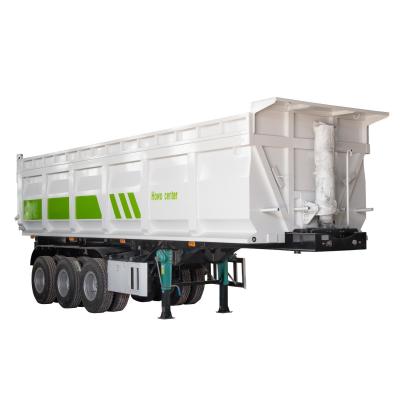 China Steel Tipper Trailer Dump Semi Truck Trailer with 60t Load Capacity within Your Budget for sale