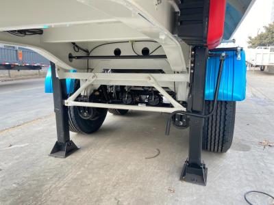 China Hydraulic Rear Dump Tipper Trailer 3 Axles Tipper Semi Dump Truck Semi Trailer for High for sale