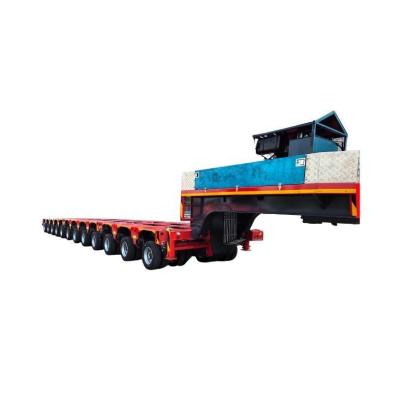 China 12/16 Axis Heavy Equipment Trailer Nicholas Series Trailer Modular Hydraulic Semi-Trailer for sale