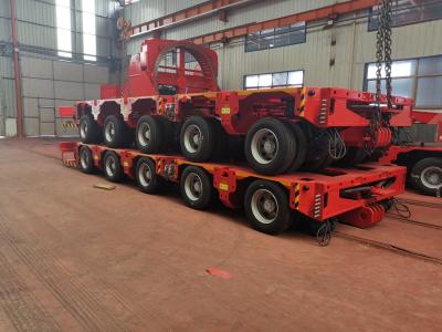 China Customized Multi-Axle Hydraulic Modular Trucks Semi-Trailers with Wabco Relay Valve for sale