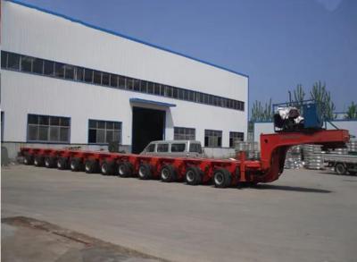 China 1310mm Wheel Base Made 12/16-Axis Heavy Equipment Trailer for Modular Transport Truck for sale