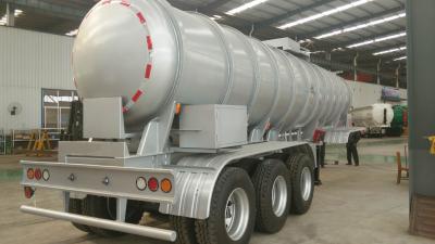 China ABS Anti-lock Braking System Safe Pressure Tanker Gas Tank Trailer Truck with 12 Tires for sale