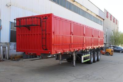 China 30T AND9400XXY Not Self-dumping 3 Axle Cargo Transport Box Van Semi Trailer for sale