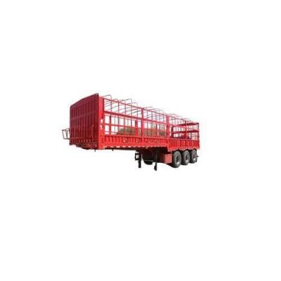 China ABS Anti-lock Braking System Equipped 40FT Drop Side Flatbed Semi-Trailer for AND9407CCY for sale