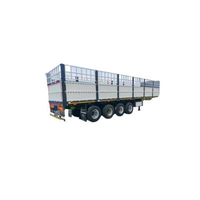 China 80t Air Suspension Stake Fence Semi Trailer with Customization Alternativity for sale