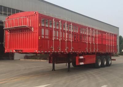 China African Market Demand Towing 1.5m Steel Cargo Carrier Full Semi Trailer with Draw Bar for sale