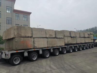 China Flatbed Self-Propelled Modular Transporter Semi Trailer for Heavy Duty Transportation for sale