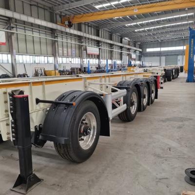 China After-sales Service 24hour Online Service Skeleton Truck Trailer for Anton Cargo Truck for sale