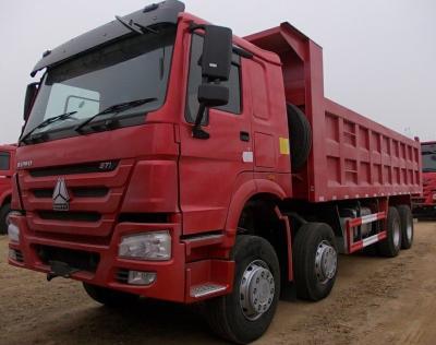 China 400HP Sinotruk HOWO 8X4 Mining Dump Truck Load Capacity 30t-50t ＞8L Engine Capacity for sale