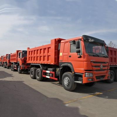 China Max Speed 75 Km/H Engine Capacity ＞8L Sinotruk HOWO 6X4 10 Wheel Dumper Tipper Truck for sale