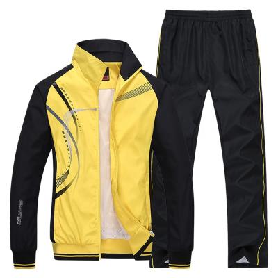 China Men's polyester sportswear tracksuit autumn clothes couples sportswear men's sportswear Anti-UV casual suit women's suit for sale