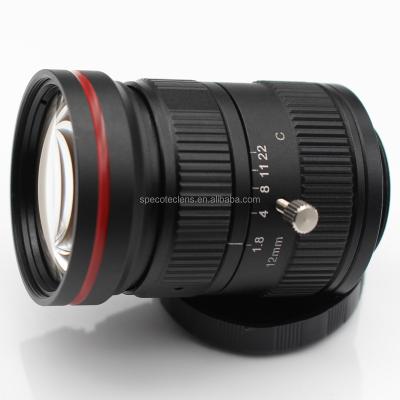 China Infrared CCTV Lens 5 Megapixel 12mm Computer Vision Lens for sale