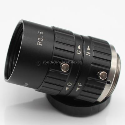 China 8MP 8Mega-Pixels Low Distortion Optical C-mount Large Format Computer Vision 50mm Industrial Lens for sale