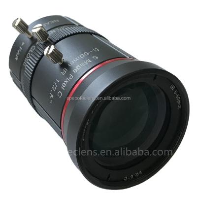 China 5MP Zoom 5-50mm CCTV Optical Glass Lens for sale