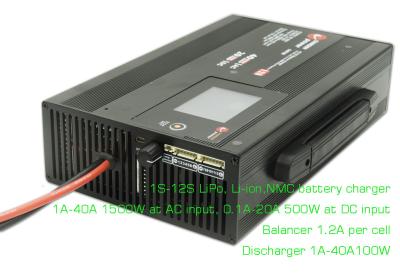 China 8S LiPo NMC LiIon Battery Lithium Ion Balance Charger 50.4V 40A for sale