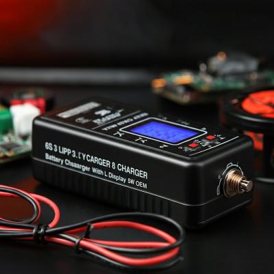 China 6S 3s 4s Lipo Battery Charger Discharger With LCD Display 5W OEM for sale