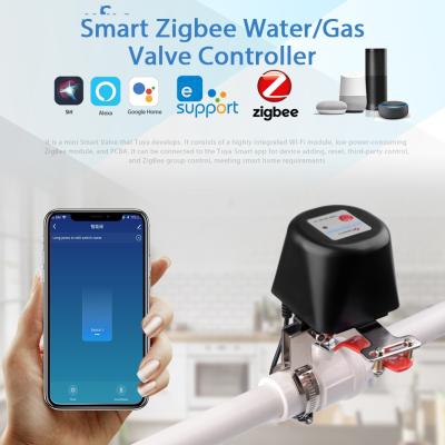 China EWelink Zigbee Smart Water Gas Valve / Valve Automation Control Works Smart Home with Alexa, Google Assistant EW006 for sale