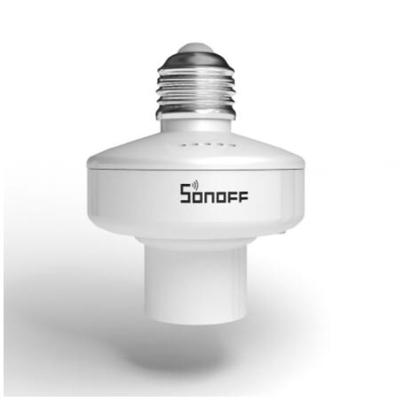 China SONOFF SlampherR2 E27 Wifi 433MHz RF/e-WeLink APP/Voice Plastic Smart Home Light Lamp Bulb Holder Smart Remote Control Bulb Holder for sale