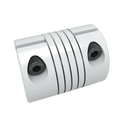 China High Speed ​​Aluminum KK Module Factory Flange Type Helical Beam Flexible Coupling for sale