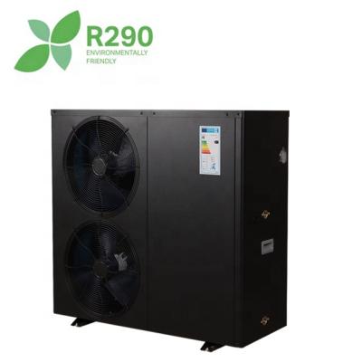 China R290 outdoor DC inverter heating heat pump for European, 6KW, 8KW, 12KW, 16KW, A+++, monoblock for sale