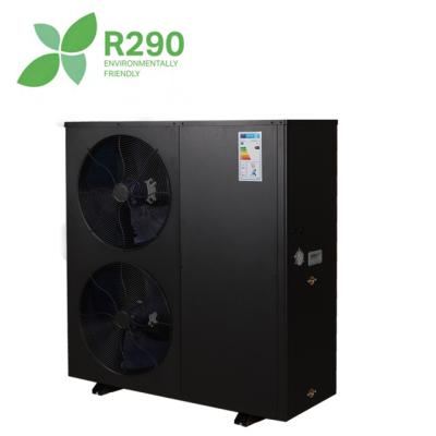 China DC R290 Inverter Heat Pump, Outdoor Heating, Cooling and DHW, 6KW, 8KW, 12KW, 16KW, A+++, KEYMARK for sale