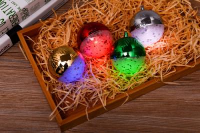 China Portable Christmas Jingle Ball Speaker LED Phone Function Electronic Instruments Speakers for sale